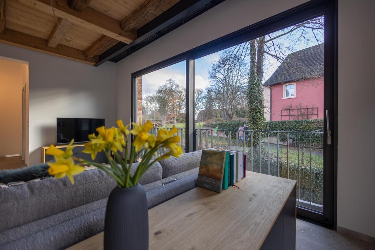 Modernes Ferien- Und Messezimmer In Idyllischer Lage Нордштеммен Экстерьер фото